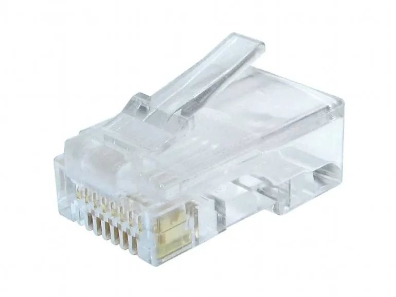 Fichas RJ45 Gembird LC-8P8C-002/100 Cat.6 Transparentes (Pack-100)