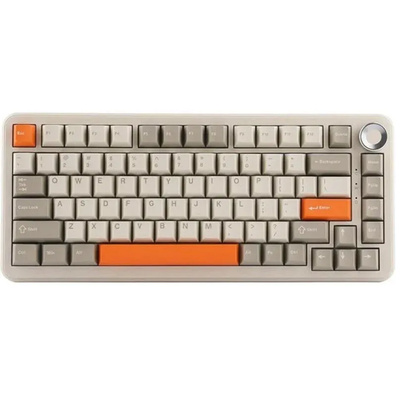 Ajazz AK820 Max Teclado Mecânico Sem Fios com RGB e Layout ANSI