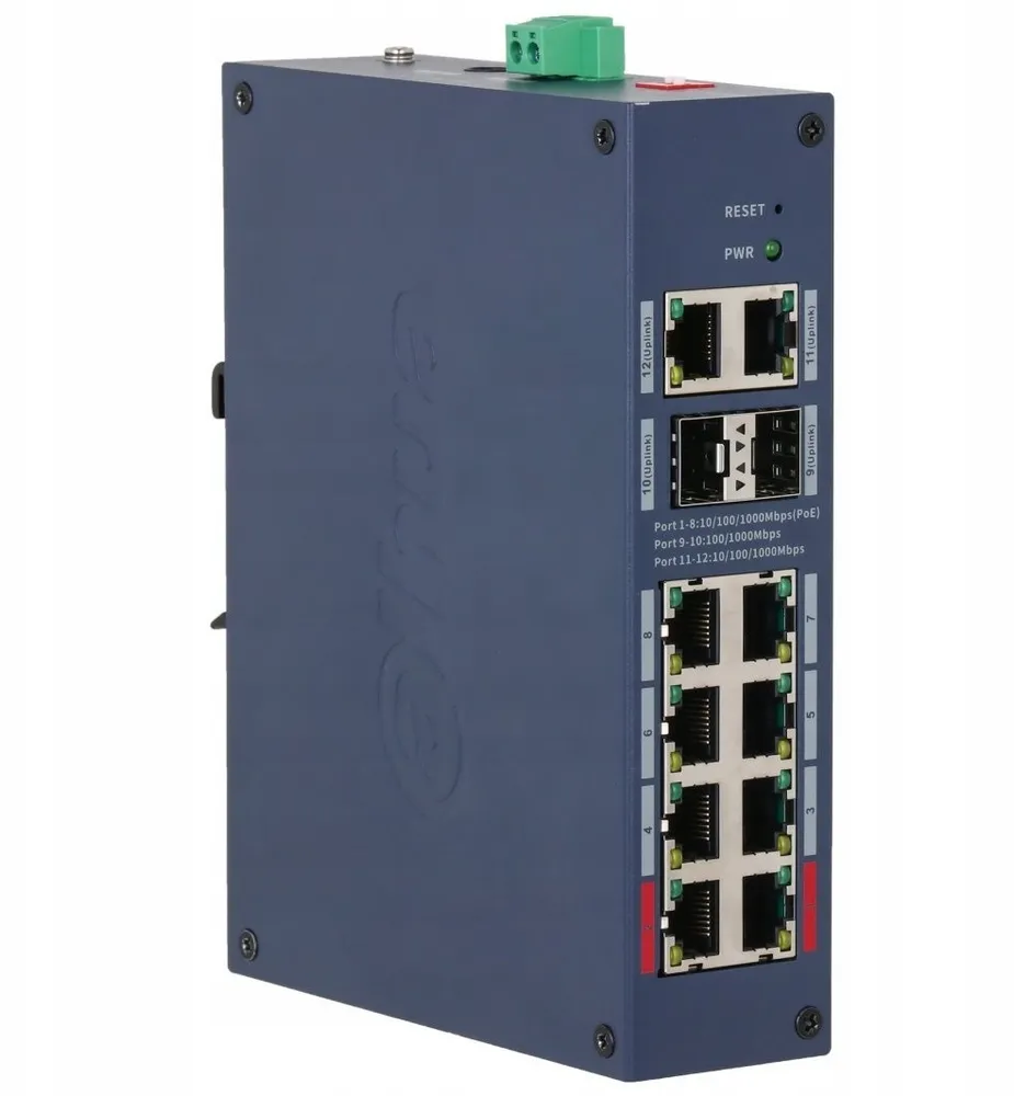 Dahua CHS4212-8GT-110 Switch Industrial PoE Gerido CHS4212-8GT-110