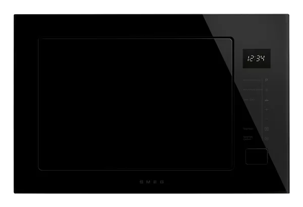 HORNO MICROONDAS CON GRILL SMEG FMI225BI 20 LITROS NEGRO