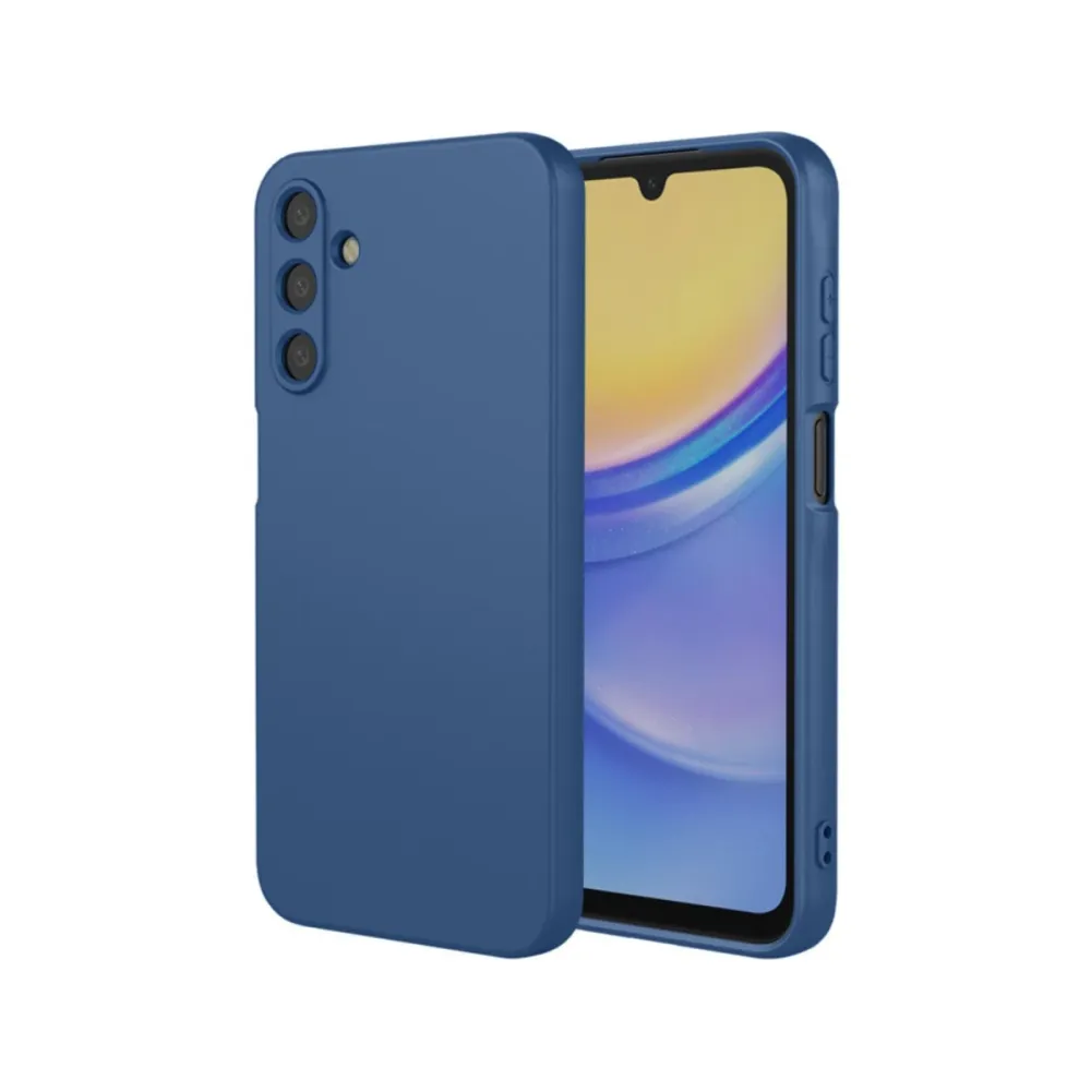 Capa Silicone Samsung Galaxy A56 5G Azul