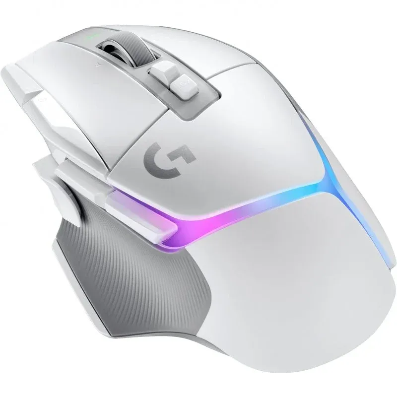 Logitech G G502 X Plus Lightspeed Rato Sem Fios RGB Gaming Branco 25600 DPI