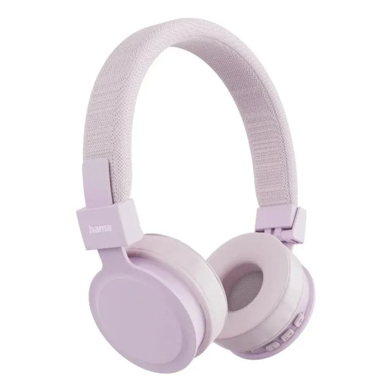 Auriculares Hama Freedom Lit III sem fios Bluetooth para chamadas e música rosa