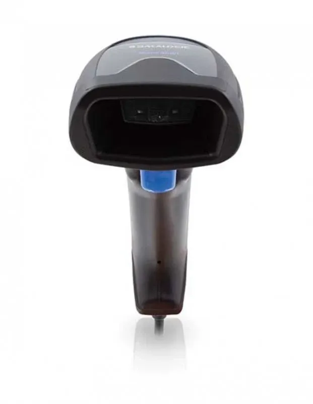 Scanner Datalogic QS Lite QW2520 Imager 2D USB Preto Com Suporte - Lê cod. Barras Maços de Tabaco