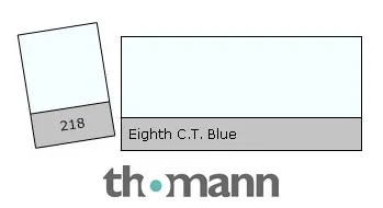 Lee Filter Roll 218 8th C.T. Blue