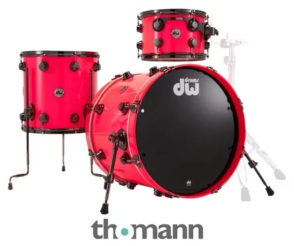DW Lacquer Custom Neon Hot Pink