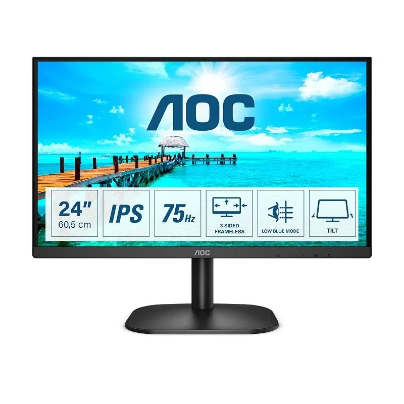 Monitor AOC 24B2XDA 23.8" LED IPS FullHD 75Hz