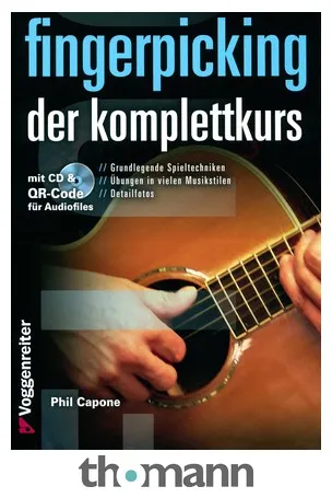 Voggenreiter Fingerpicking der Komplettkurs