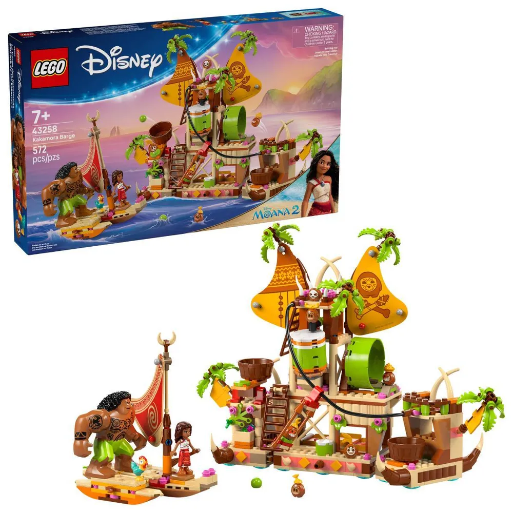 LEGO Disney Princess: Barcaça Kakamora | Idades 7+ | 572 Peças | Item 43258