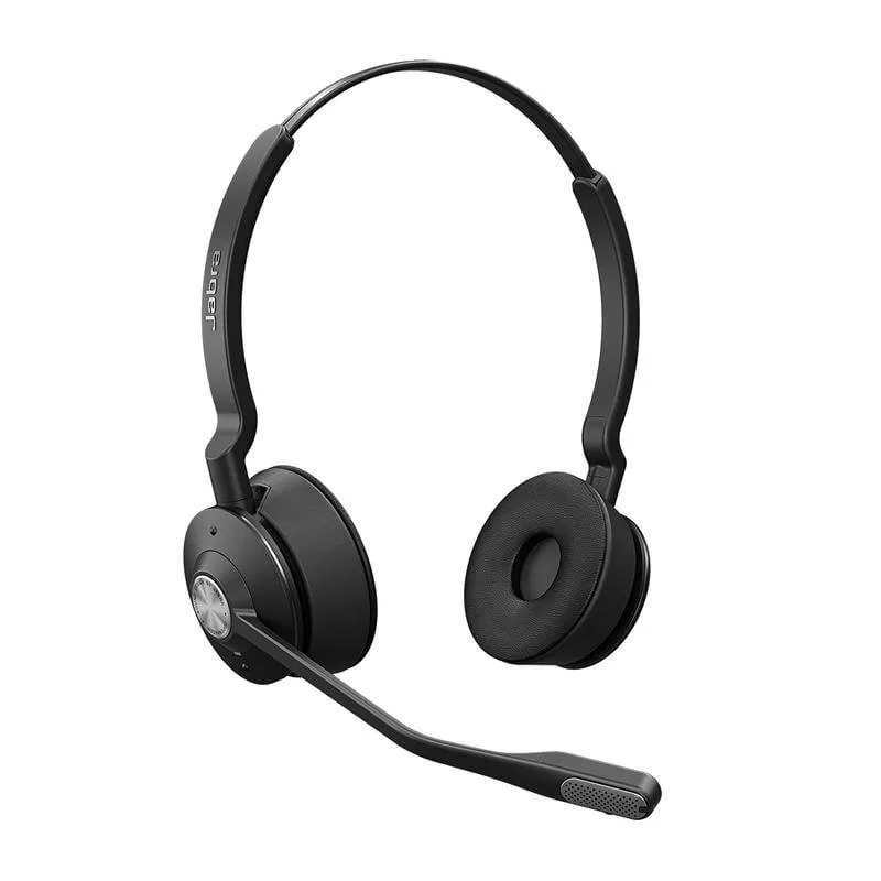 Auriculares GN Audio Jabra 14401-46 sem fios DECT para escritório com microfone e comandos pretos