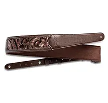 Correia Guitarra Taylor Vegan 2.25" Chocolate Brown