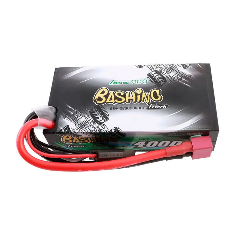 Gens Ace Bateria de drone LiPo G-Tech 4000mAh 2S2P 7.4V 60C pack