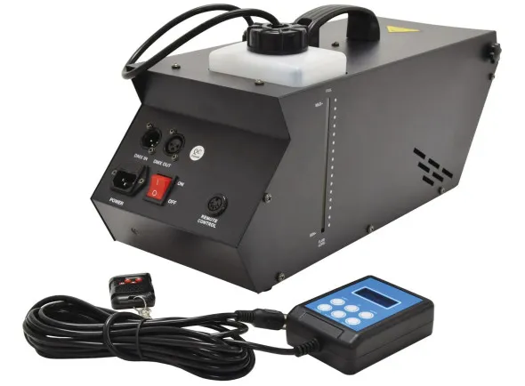QTX Máquina de Névoa 800W com 2 Comandos DMX