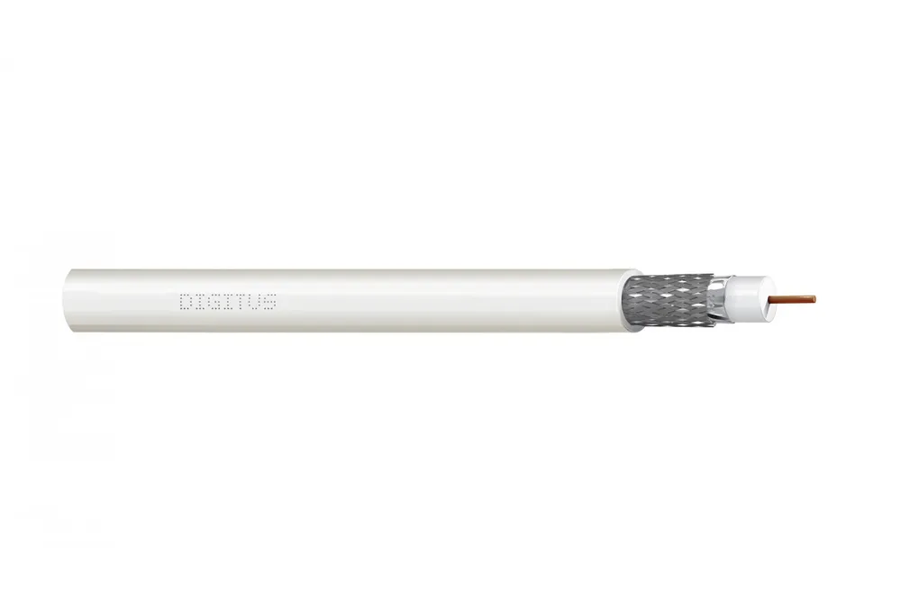 Digitus DK-RG6-1 cabo coaxial RG-6 100 m Não Branco DK-RG6-1