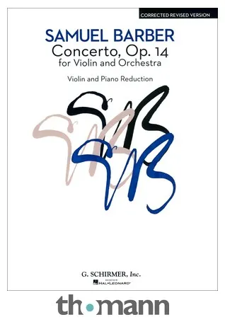 G. Schirmer Barber Concerto op. 14