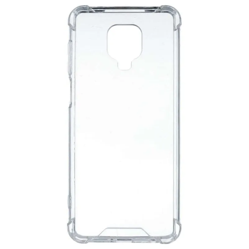 Funda para telemóvel Reforçada Transparente Silicone TPU Anti-Choque para Xiaomi Redmi Note 9s