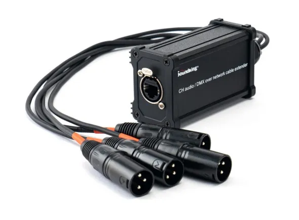 Soundking EXTENSOR DMX 4 x XLR M CXA031