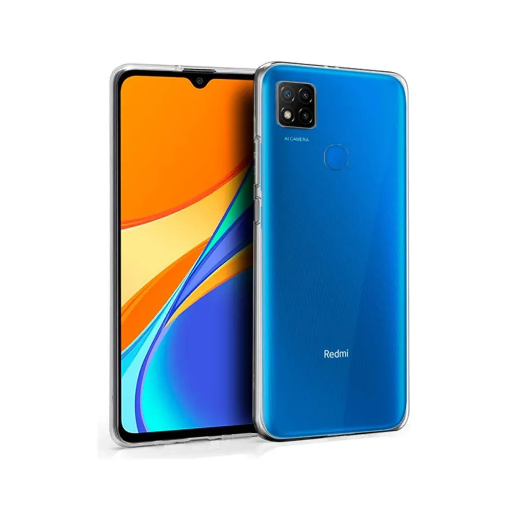 Capa Silicone Xiaomi Redmi 9C/10A Transparente