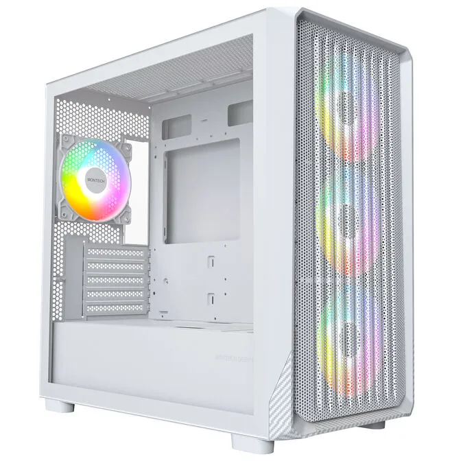 Caixa Micro-ATX Montech X5M ARGB Branco