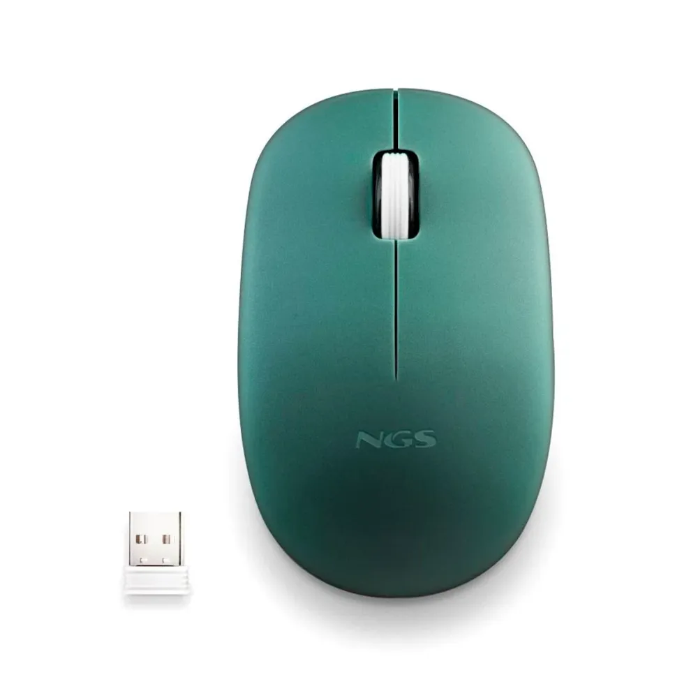 Rato Sem Fios NGS Fog Pro 1000 DPI Verde