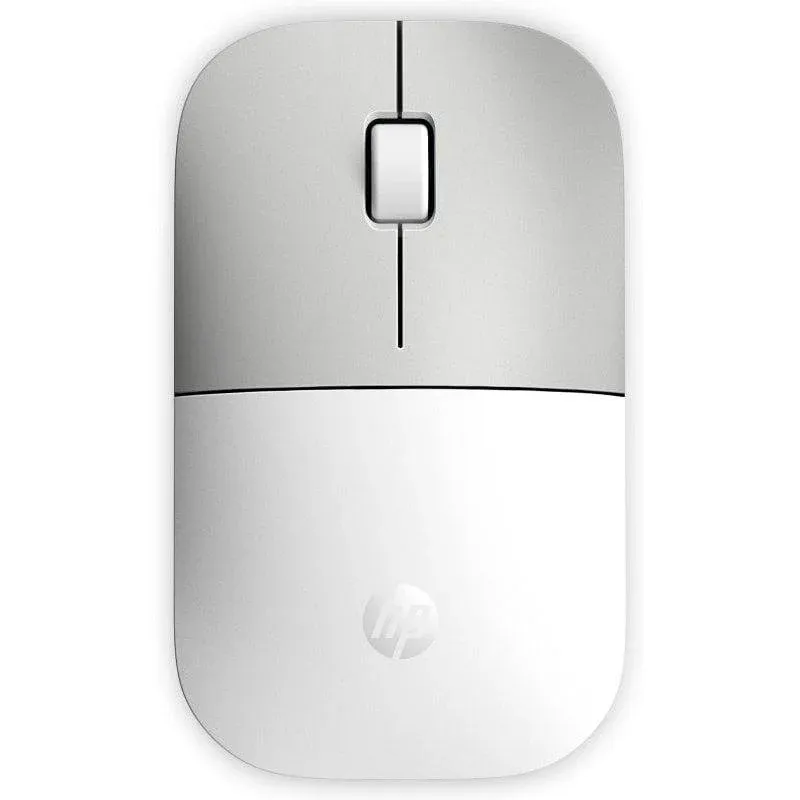 Rato HP Z3700 Sem Fios 1200 DPI Branco Prateado Ambidestro