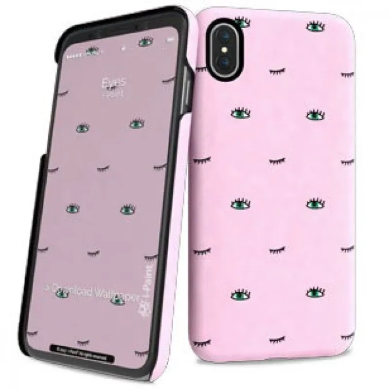 i-Paint - Hard Case iPhone X/XS (eyes)