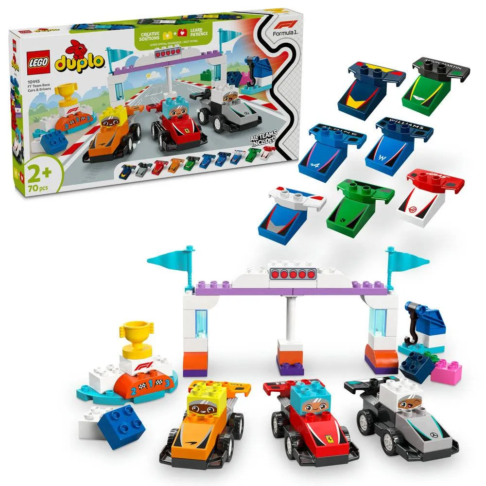 LEGO Duplo F1® Carros e Pilotos das Equipas - 10445