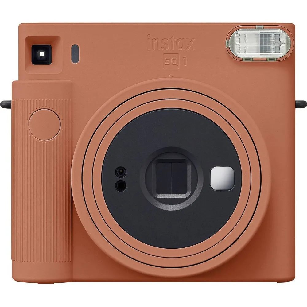 Máquina Fotográfica Instantânea Fujifilm Instax SQUARE SQ1 Laranja Terracota