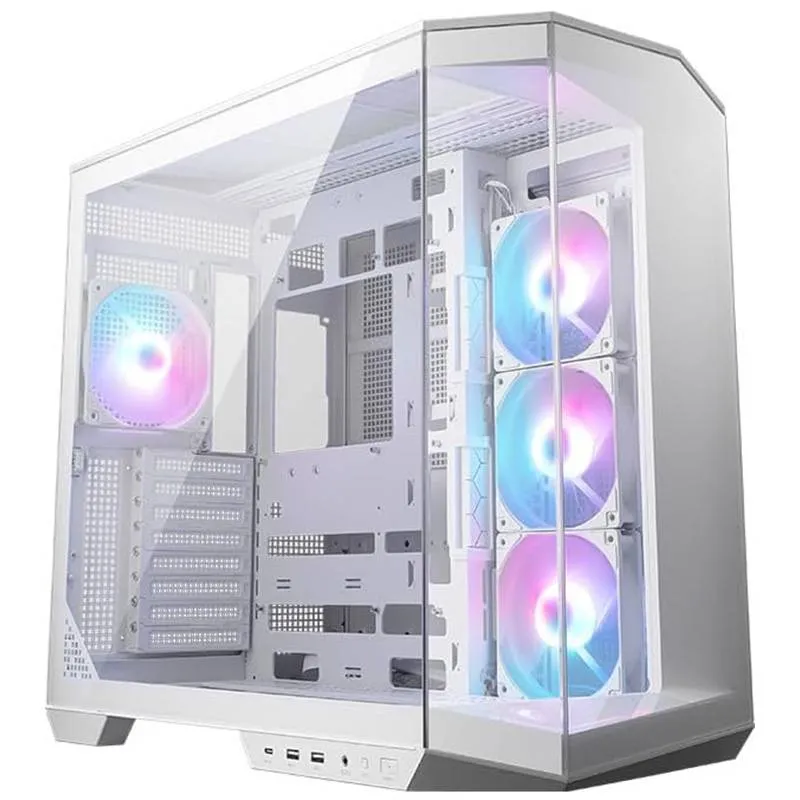 Caixa ATX MSI MAG Pano 100R PZ ARGB Tempered Glass Branca - Recondicionado