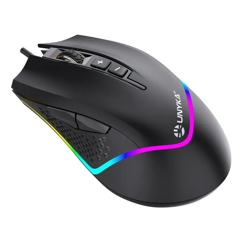 UNYKAch NOVA M244 Rato Gaming Ótico RGB 6400 DPI