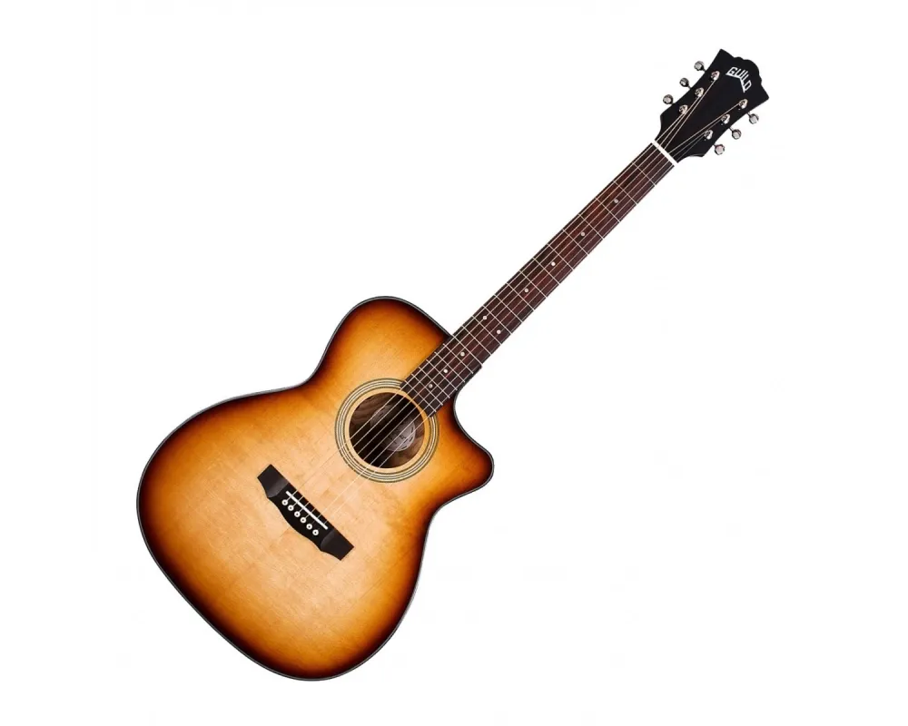 Guild OM-260CE Deluxe Burl