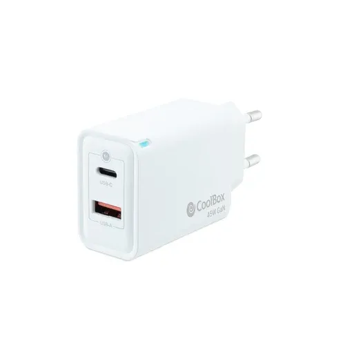 Carregador CoolBox COO-CUP-45CA Universal Branco CA Interior