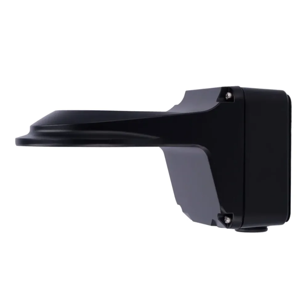Suporte de parede com Caixa Uniview para Câmaras Dome Motorizadas Preta - UV-TR-JB07/WM03-F-IN-V2-BLACK