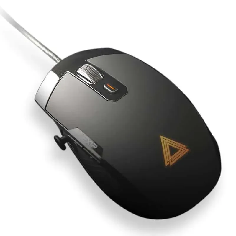 Ratón Lexip Pu94 USB Cabo 12000 DPI Preto Joysticks Programáveis