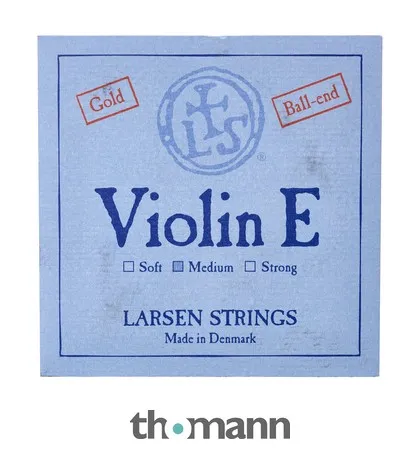 Larsen Violin String E Gold Medium