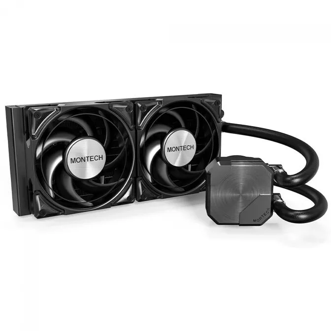 Water Cooler CPU Montech HyperFlow Silent 240mm Preto