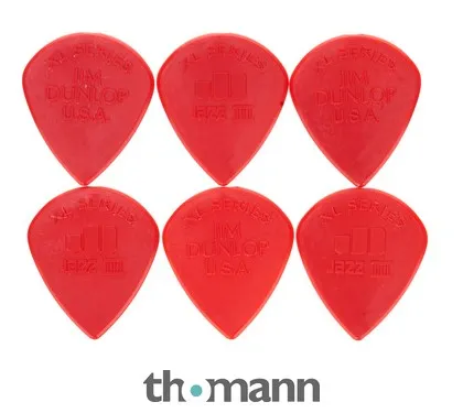 Dunlop Jazz Plectrums III XL Red 6P