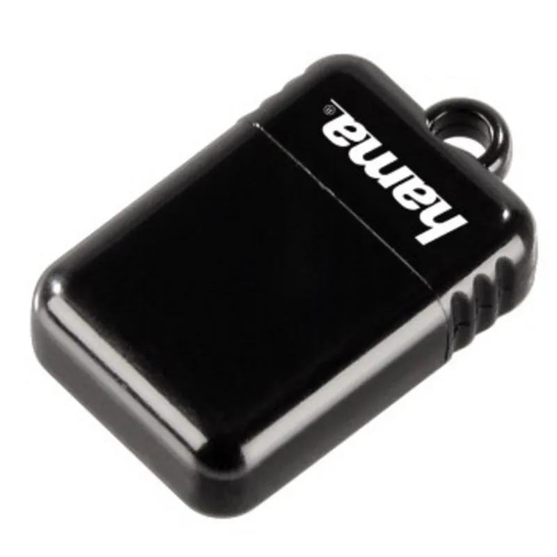 Pen USB HAMA Smartly 16GB USB 2.0 compacto e fiável preto