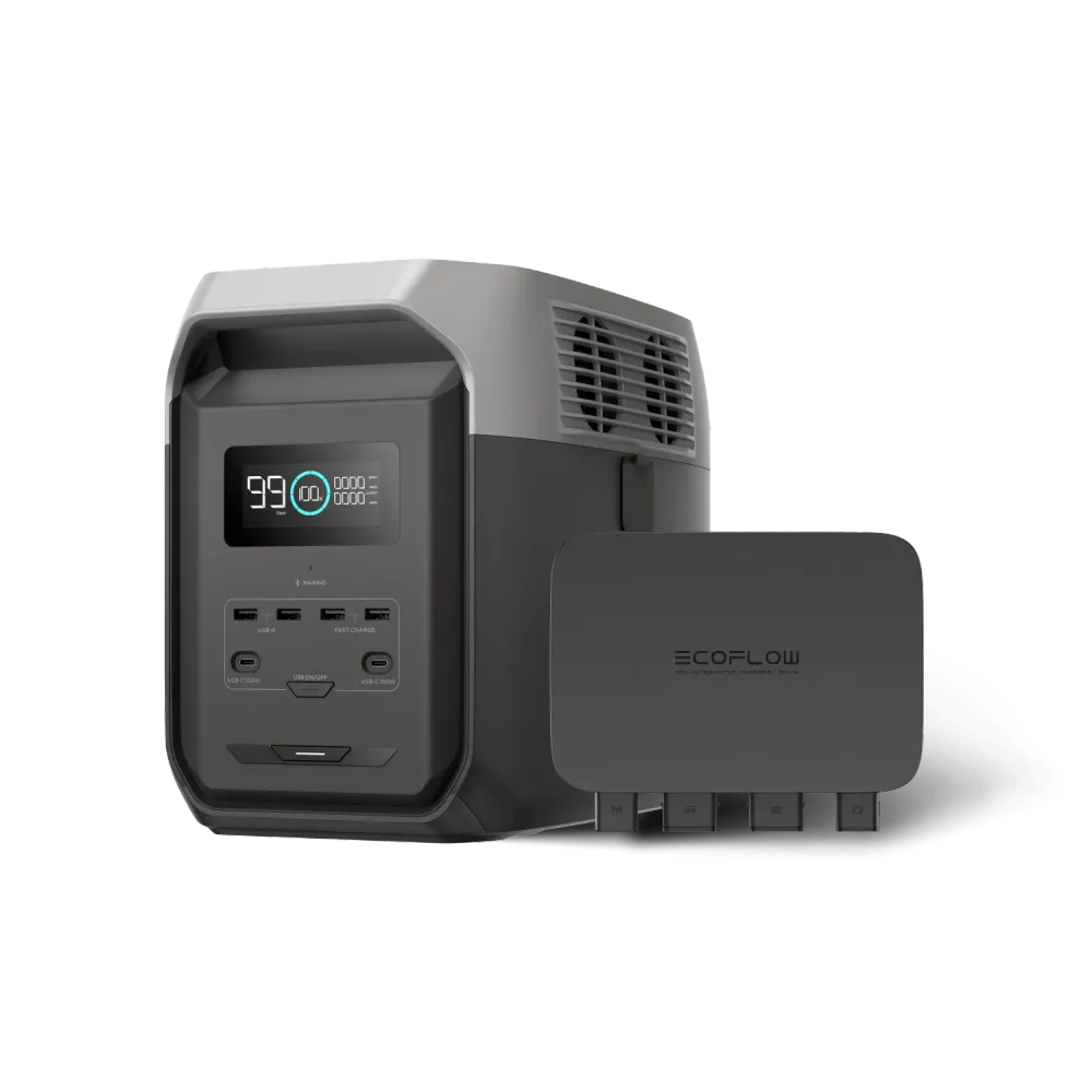 Carregador de Alternador EcoFlow 500W + DELTA 3 1500