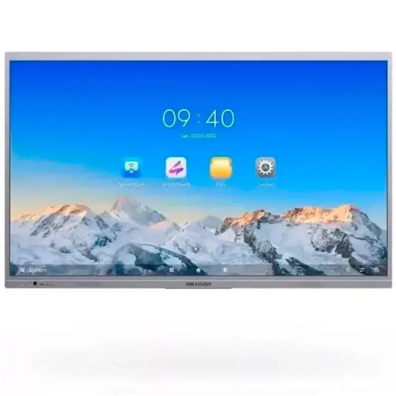 HIKVISION PAINEL INTERATIVO 65" 45 POINTS 4K ANDROID12.0 400 NITS C/CAM 8 MP ED