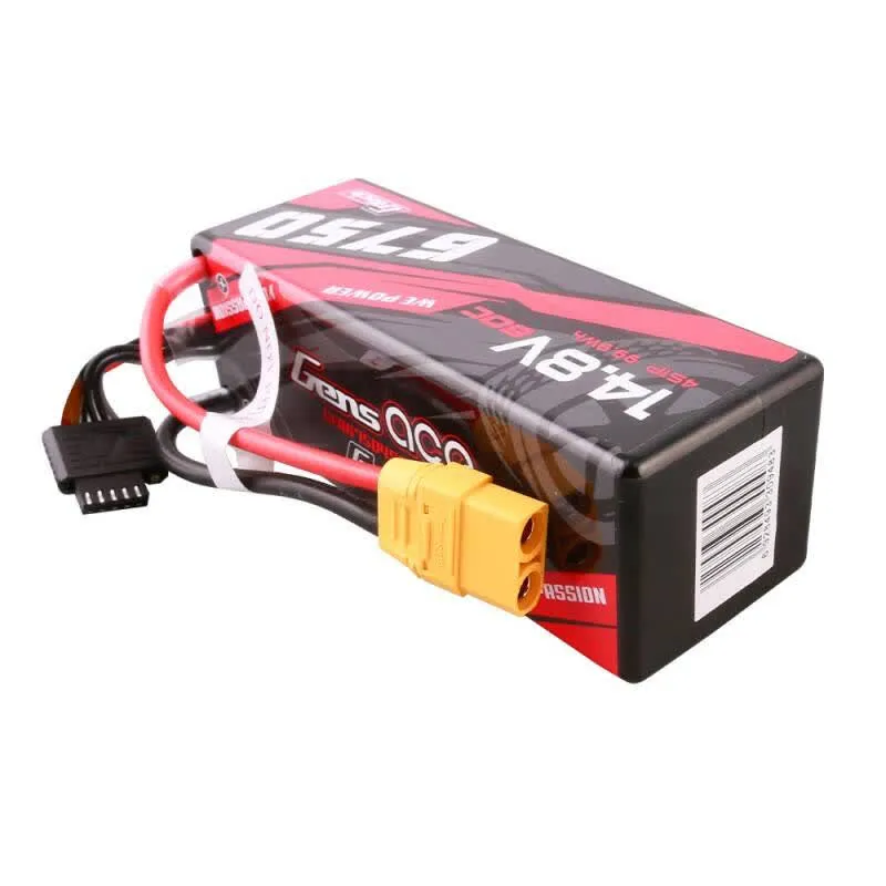 Gens Ace Bateria de drone G-Tech 6750mAh 14.8V 60C 4S1P 14 XT90 Battery