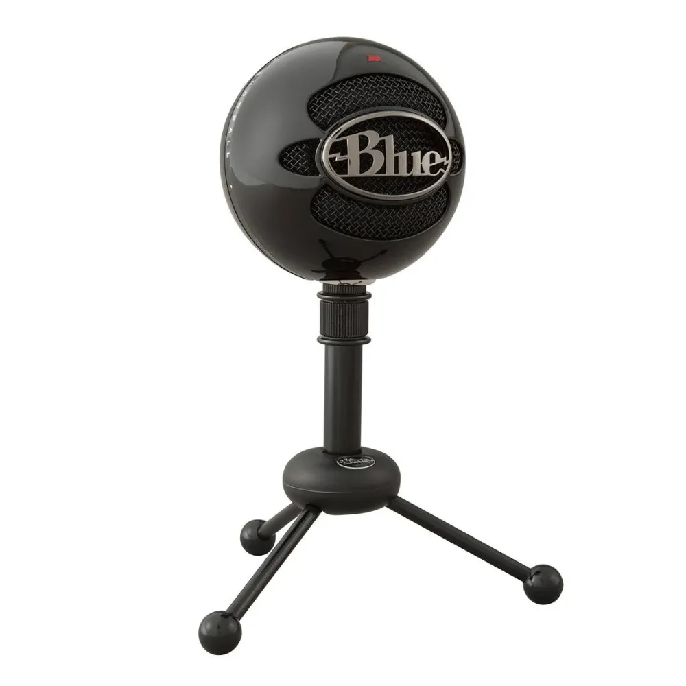 Microfone Logitech for Creators Blue Snowball Condensador PC/Mac Black