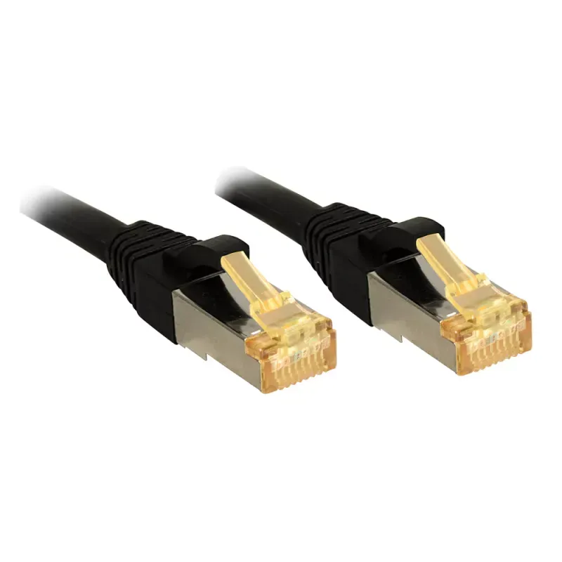 0.3M RJ45 S/FTP LSZH CABLE, BLACK