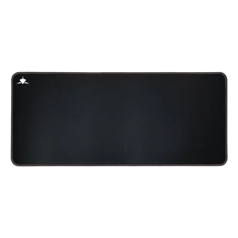 Alfombrilla para rato White Shark BLACK KNIGHT XL Negro Textil Caucho Base Antiderrapante