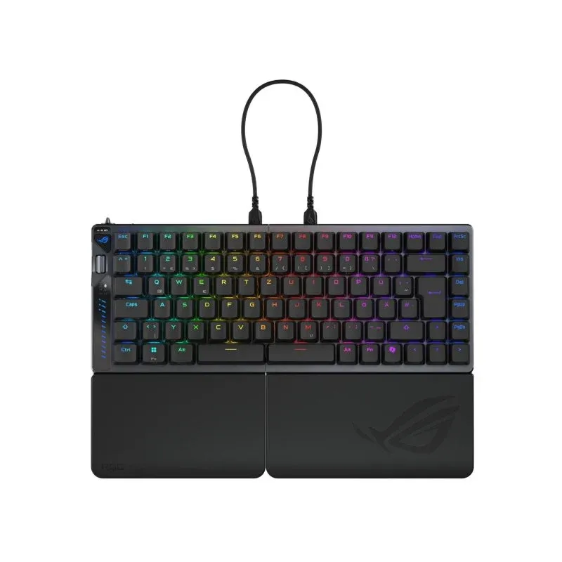 ASUS ROG Falcata Teclado Mecânico 75% Sem Fios RGB Preto (QWERTZ Alemão)