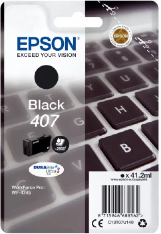 WF-4745 Series Ink Cartridge L Black - válido p unid pré estabelecidas e faturadas até 30 de setembro ou fim de stock