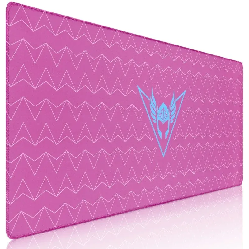 Valk Gaming Mousepad XXL Tapete Gaming em Tecido 80x30cm Rosa