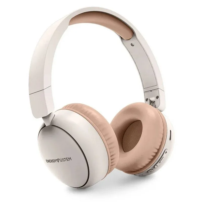Energy Sistem Radio Color Auscultadores Bluetooth com Rádio FM Creme