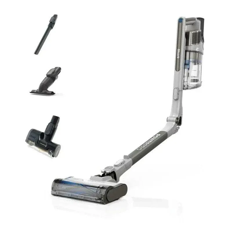 Aspirador sem Fio Shark IZ380EUT Metálico 50min Flexology PowerFins Acessórios Animais