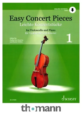 Schott Easy Concert Pieces Cello 1